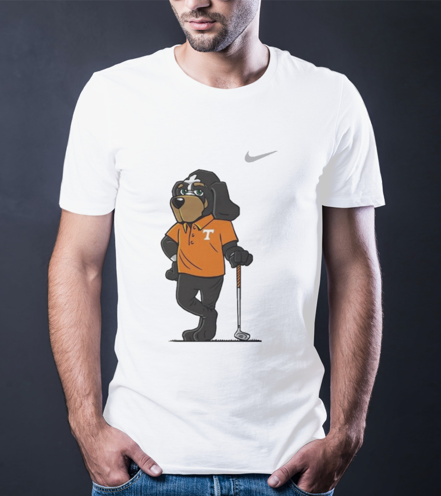 Vol Golfing Smokey In Tennessee Orange Nike T-Shirt