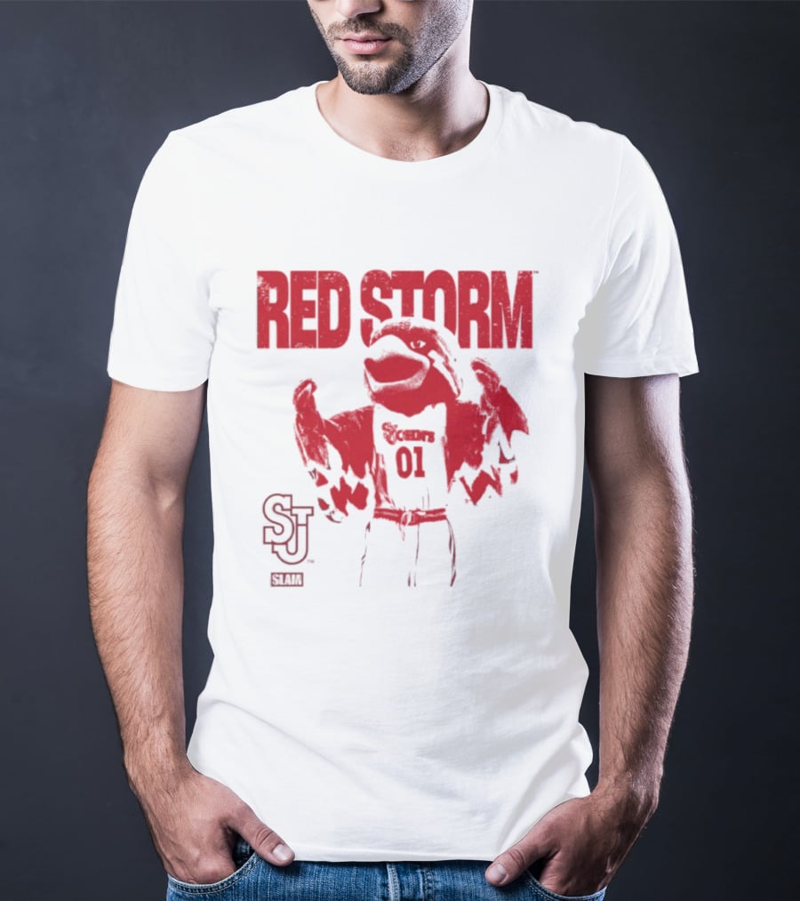 St. John's Red Storm SJ Mascot 01 T-Shirt