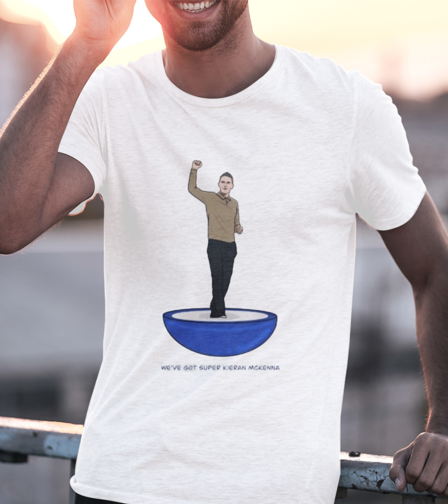 Super Kieran McKenna Subbuteo Illustration Football T-Shirt