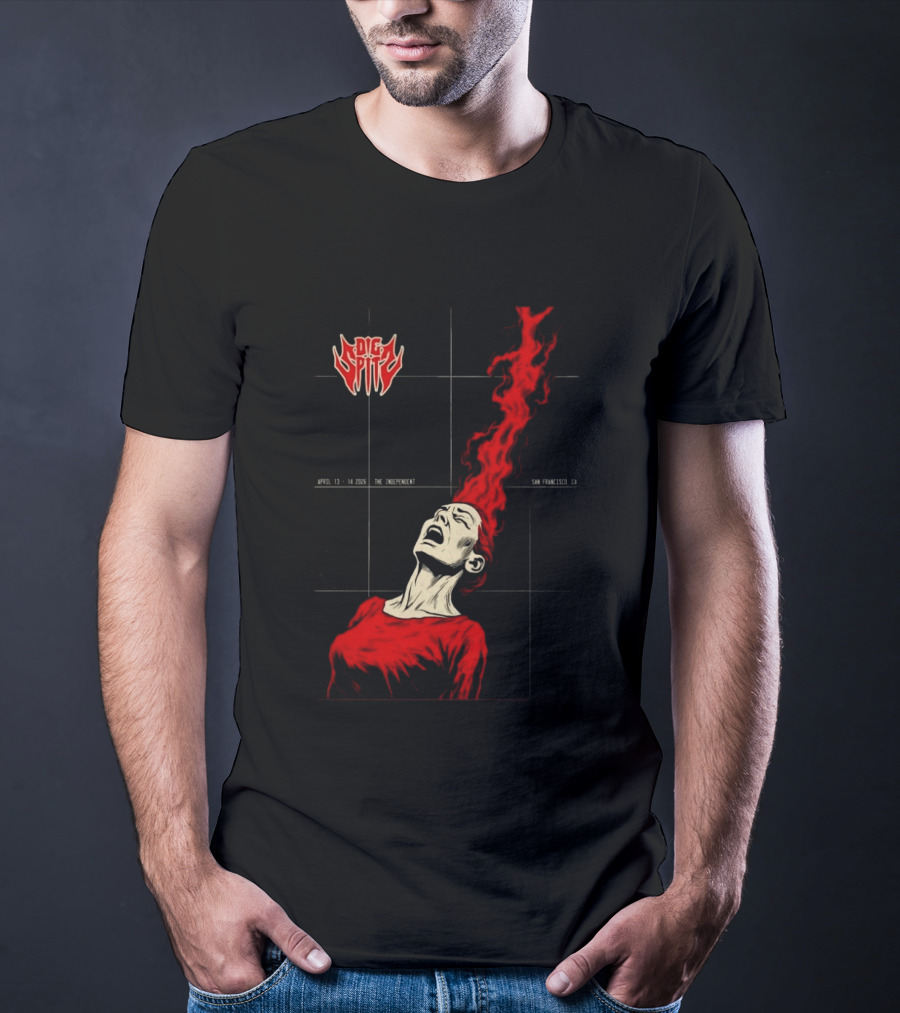 Die Spitz April 13 14 2026 The Independent San Francisco CA T-Shirt