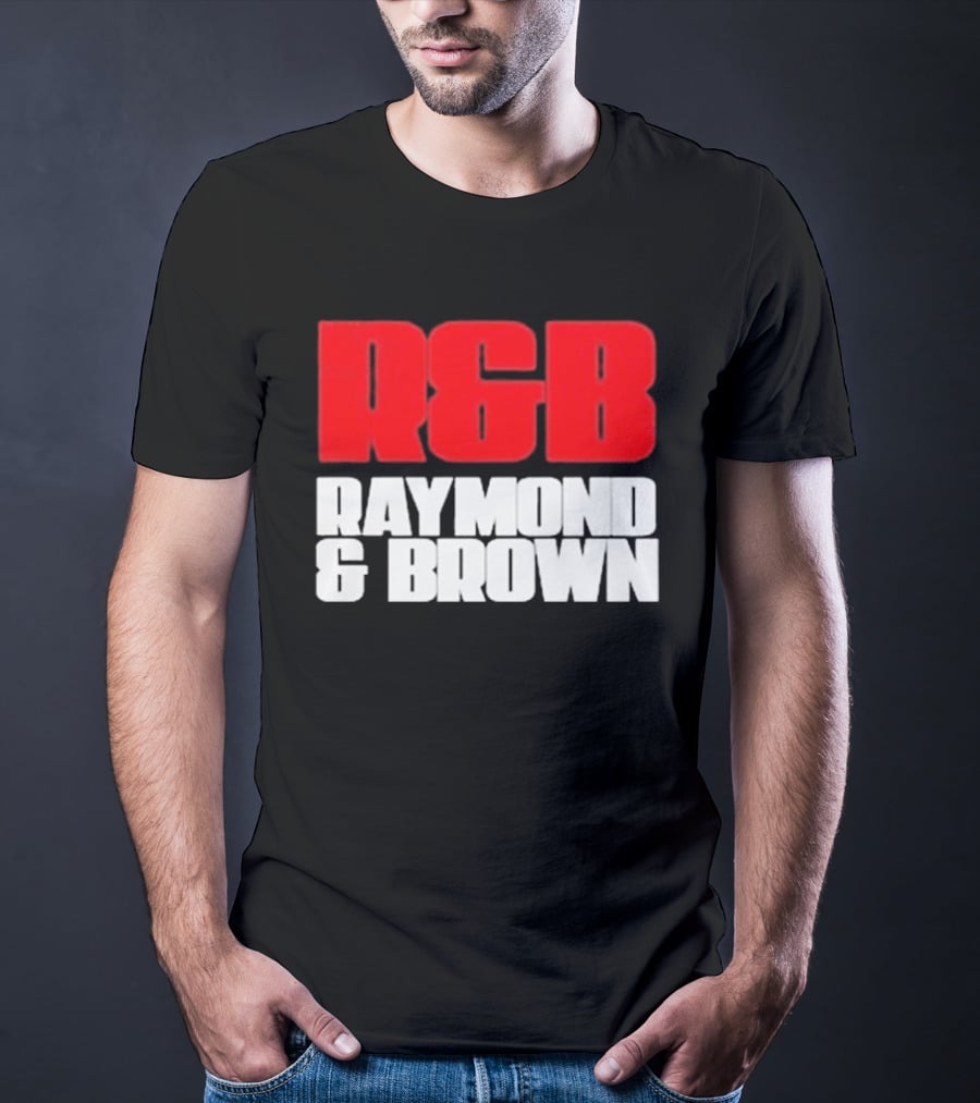 Raymond & Brown R&B World Tour 2026 Bold Red White T-Shirt