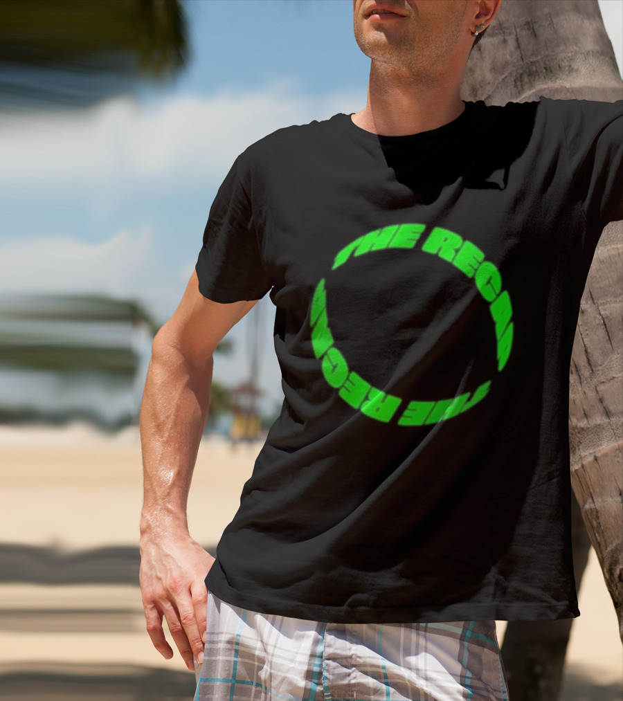 Kneecap The Recap Circular Green T-Shirt