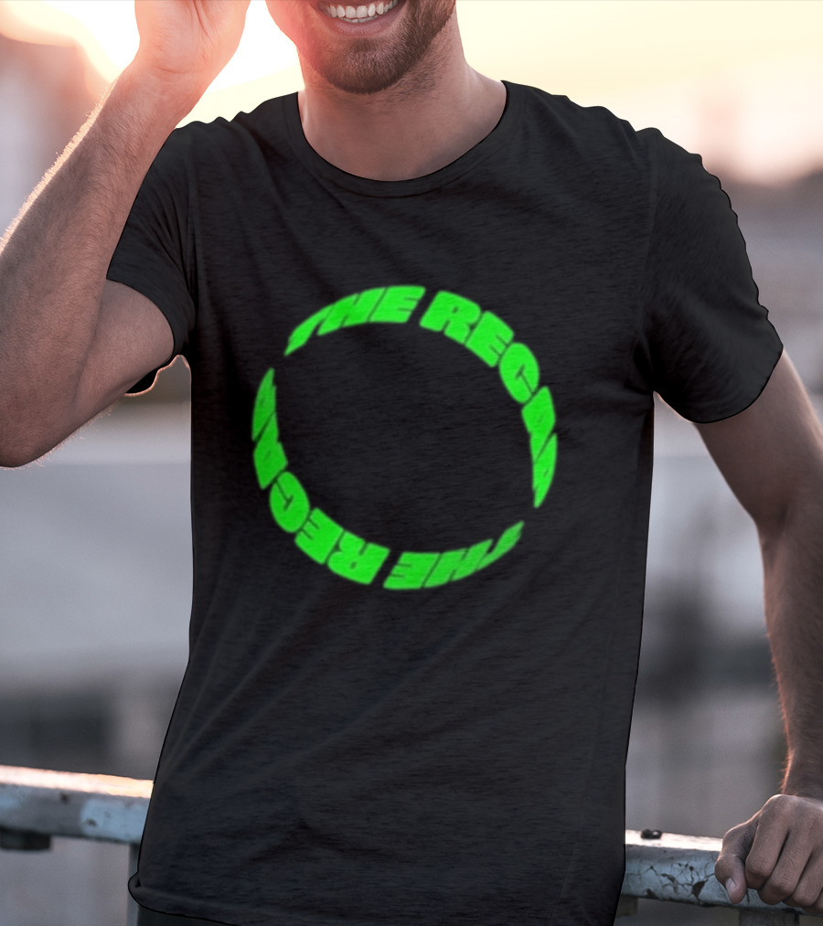 Kneecap The Recap Circular Green T-Shirt