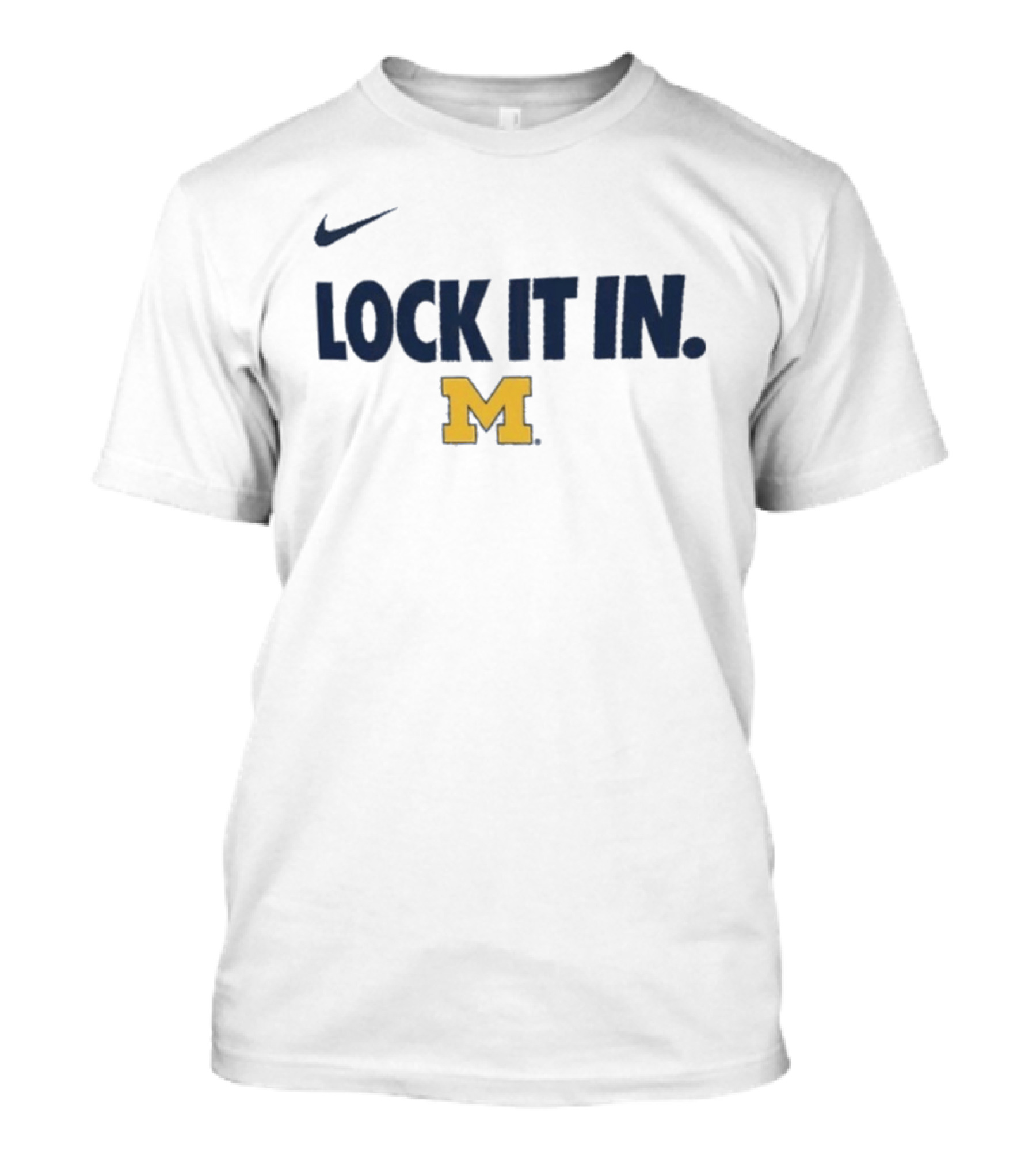 Nike Lock It In Michigan Wolverines 2026 NCAA March Madness T-Shirt