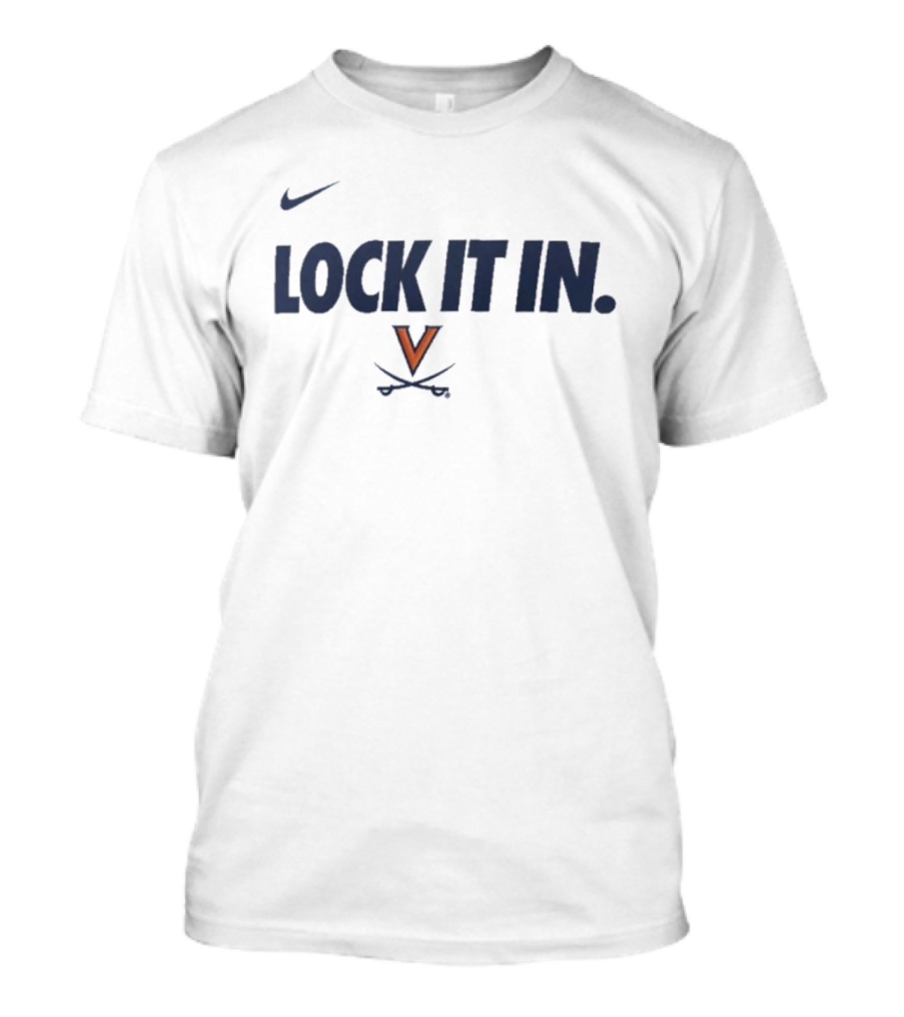 Nike Lock It In Virginia Cavaliers V Logo March Madness 2026 T-Shirt