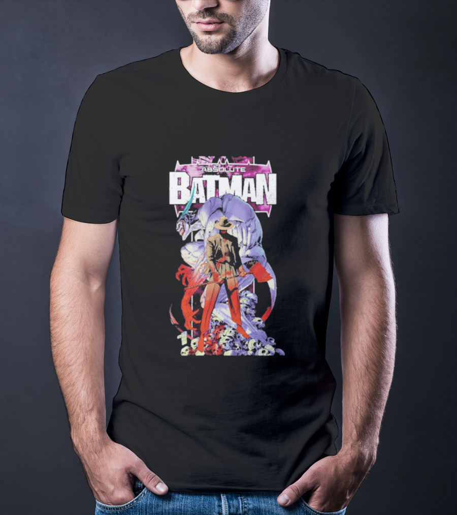 Absolute Batman Featuring Iconic Character And Enigmatic Figure Issue 19 Covers T-Shirt