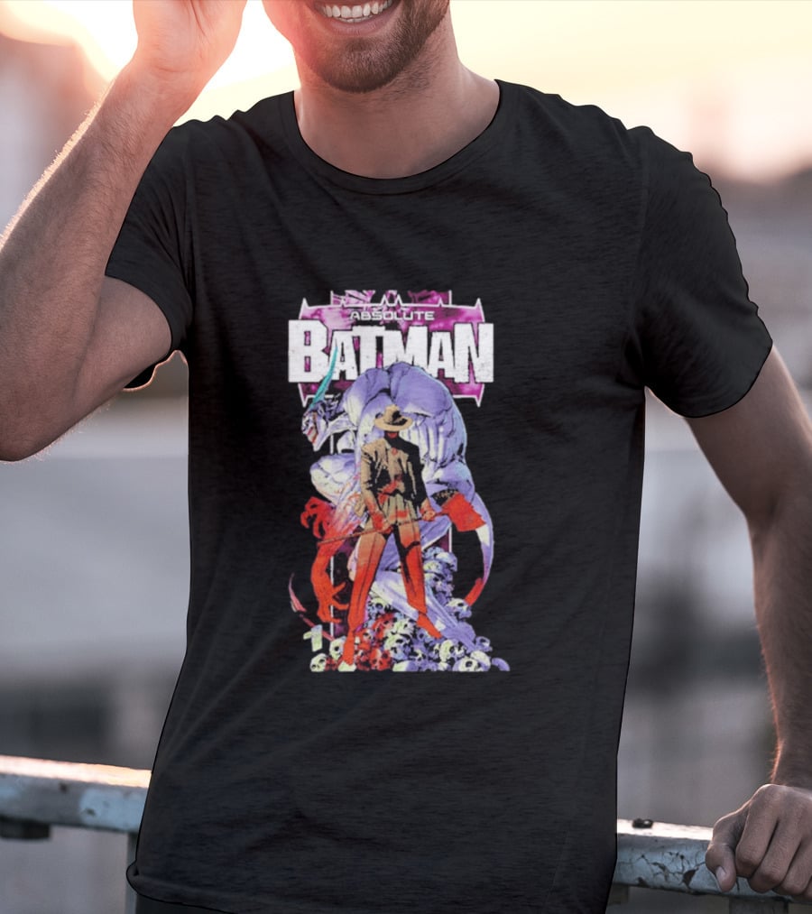 Absolute Batman Featuring Iconic Character And Enigmatic Figure Issue 19 Covers T-Shirt