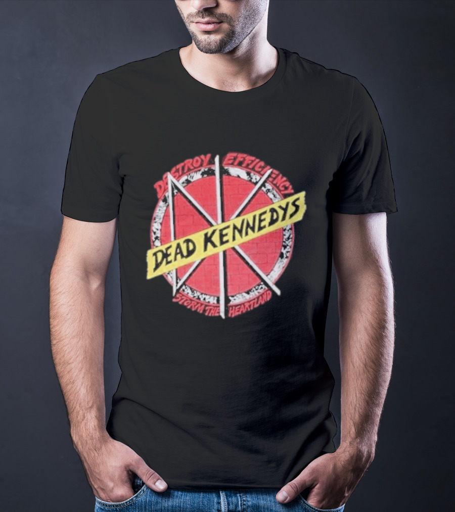 Dead Kennedys Destroy Efficiency Storm The Heartland T-Shirt