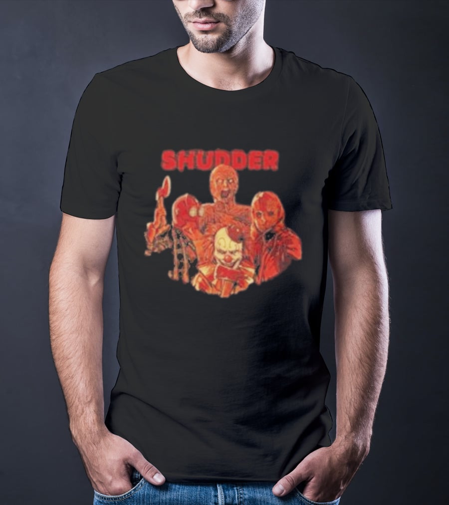 Shudder Horror Villains Ensemble T-Shirt
