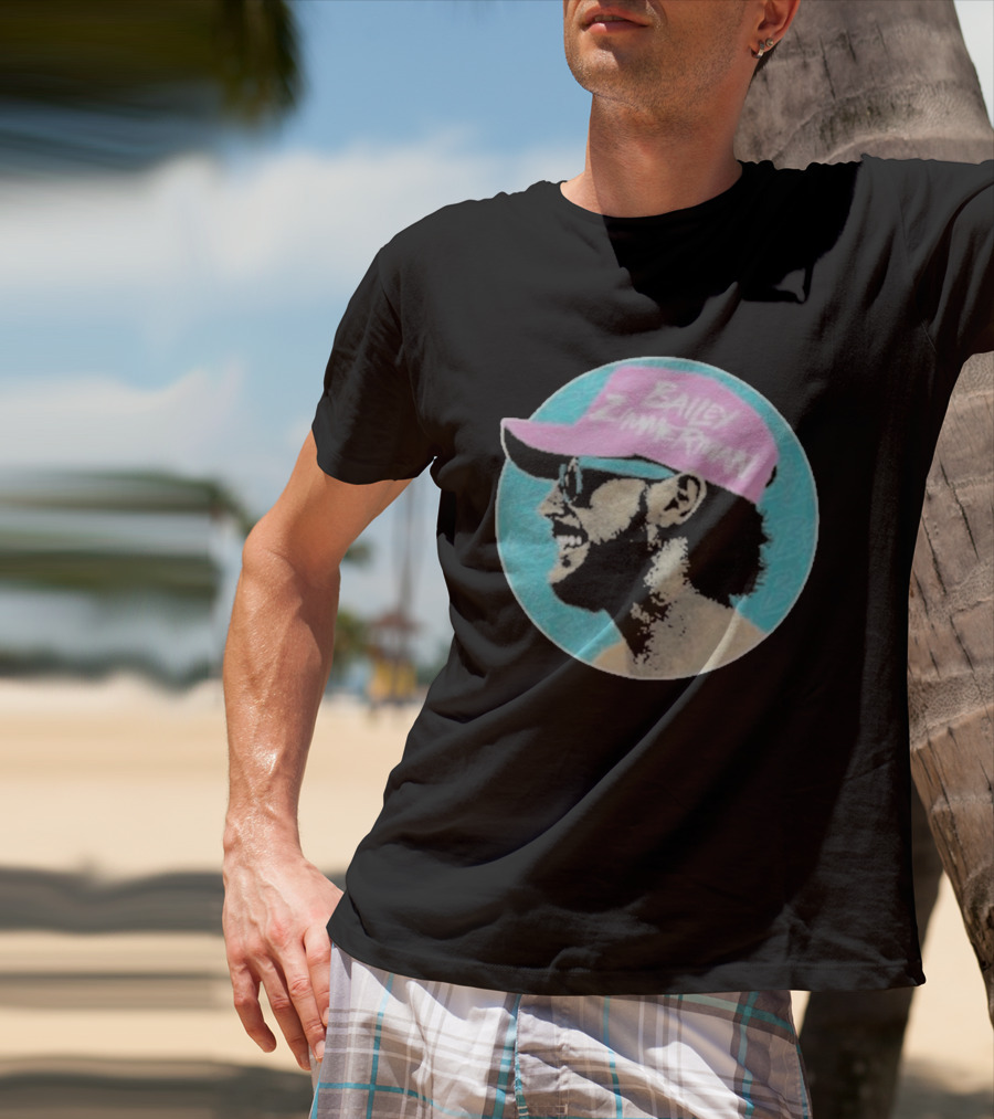 Bailey Zimmerman Circular Pink Hat Profile T-Shirt