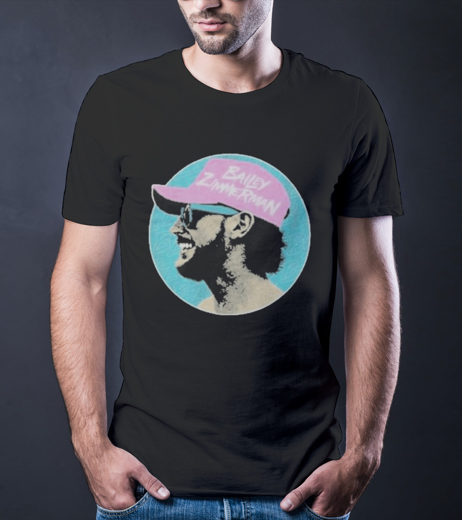 Bailey Zimmerman Circular Pink Hat Profile T-Shirt