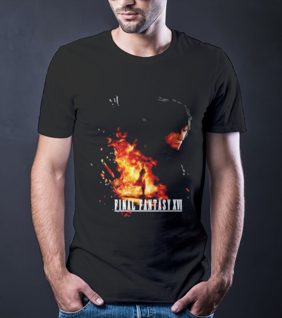 Ben Starr Final Fantasy XVI Fire Element T-Shirt
