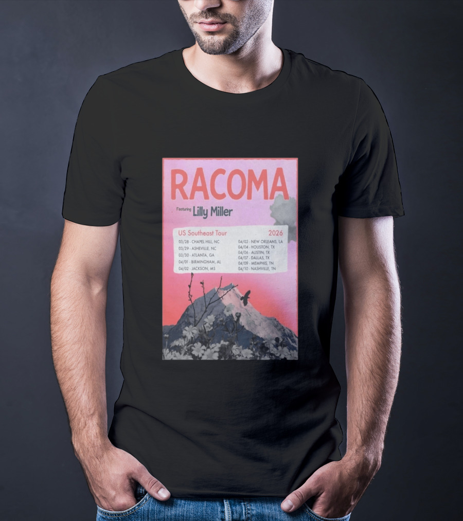 Racoma Ft Lilly Miller US Southeast Tour 2026 T-Shirt