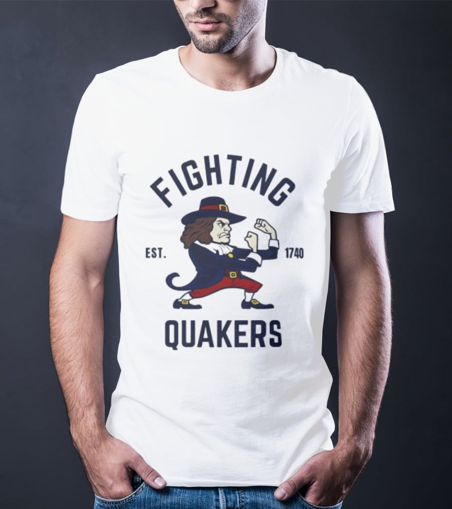 Fighting Quakers Est. 1740 Philadelphia Sports T-Shirt