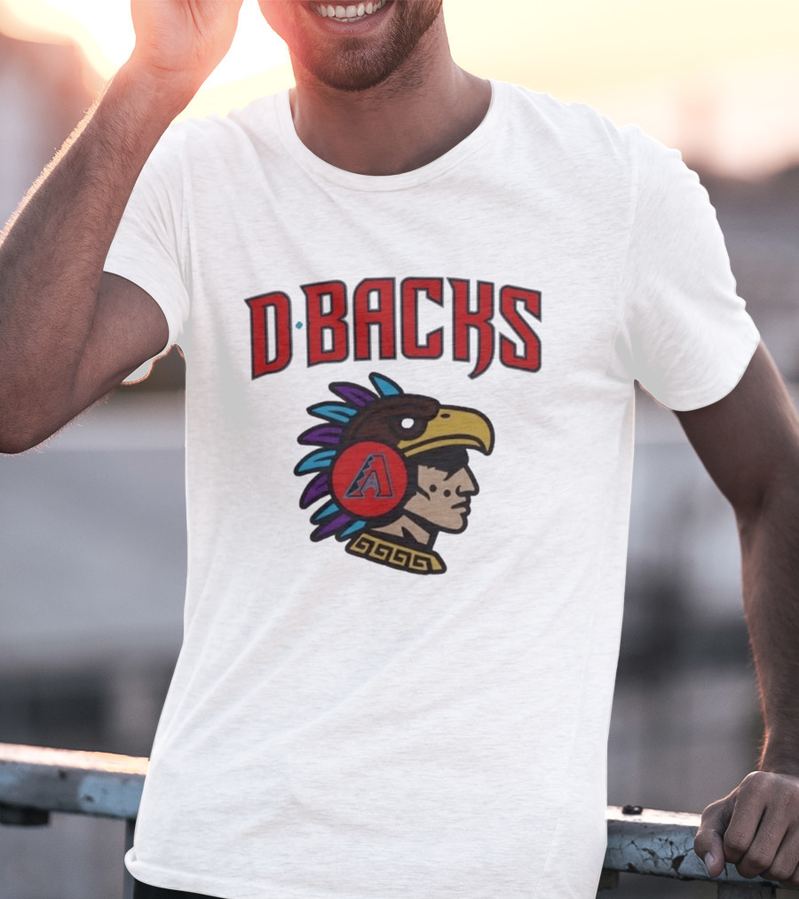 2026 D Backs World Tour Mexico City Series Aztec Baseball T-Shirt