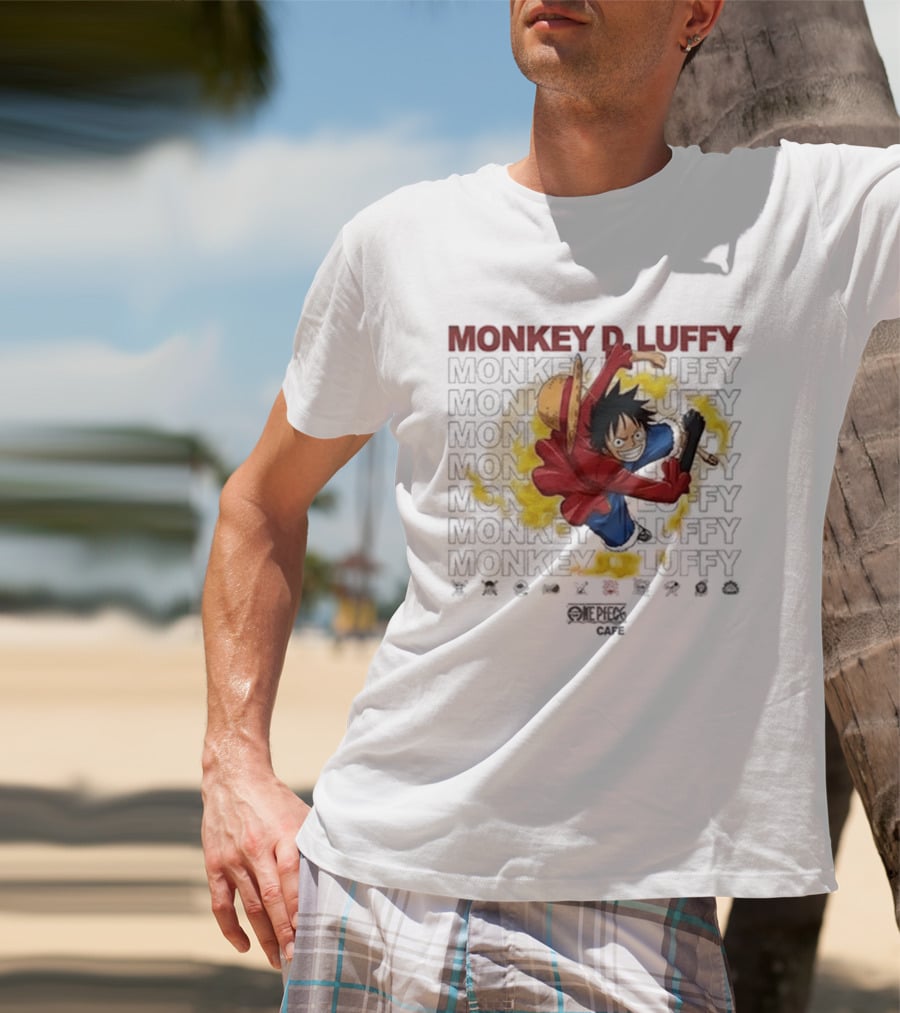 Popeyes Ishowspeed One Piece Monkey D. Luffy 2026 T-Shirt