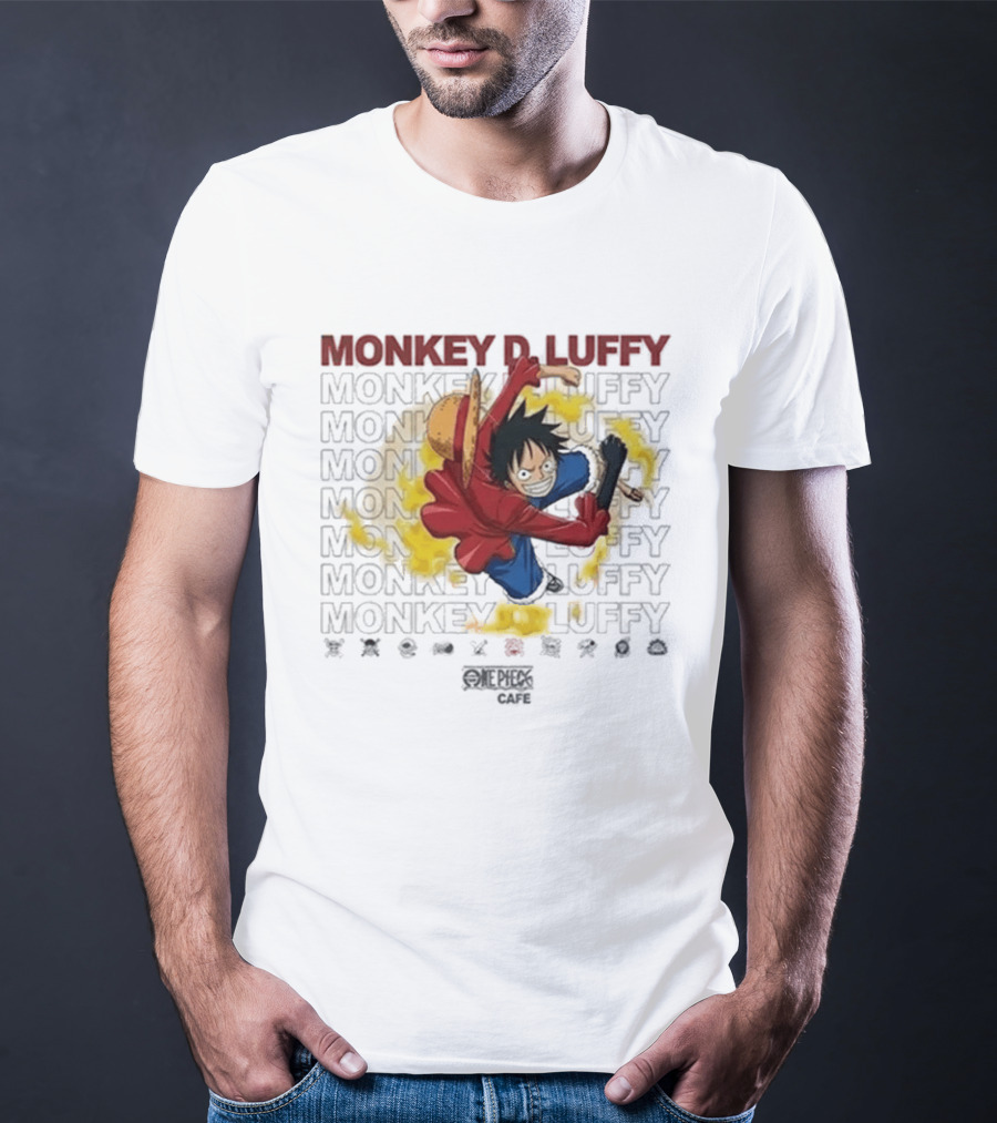 Popeyes Ishowspeed One Piece Monkey D. Luffy 2026 T-Shirt