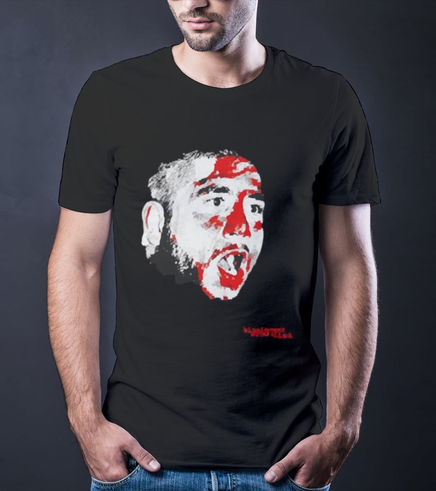 Bloodstone Wrestling Chico Suave Red Face T-Shirt