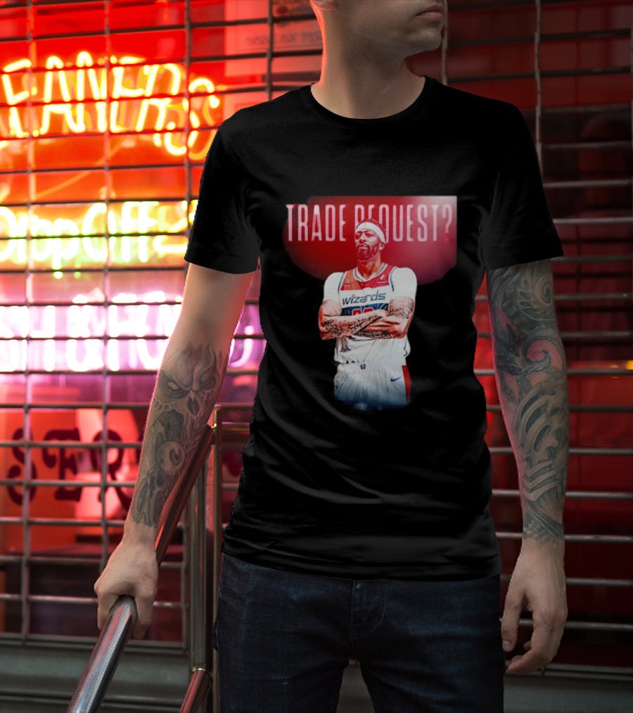 Trade Request Anthony Davis Washington Wizards Basketball Player T-Shirt