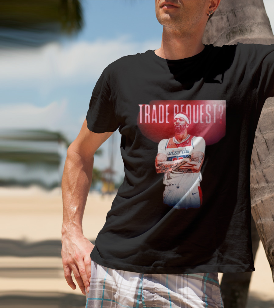 Trade Request Anthony Davis Washington Wizards Basketball Player T-Shirt