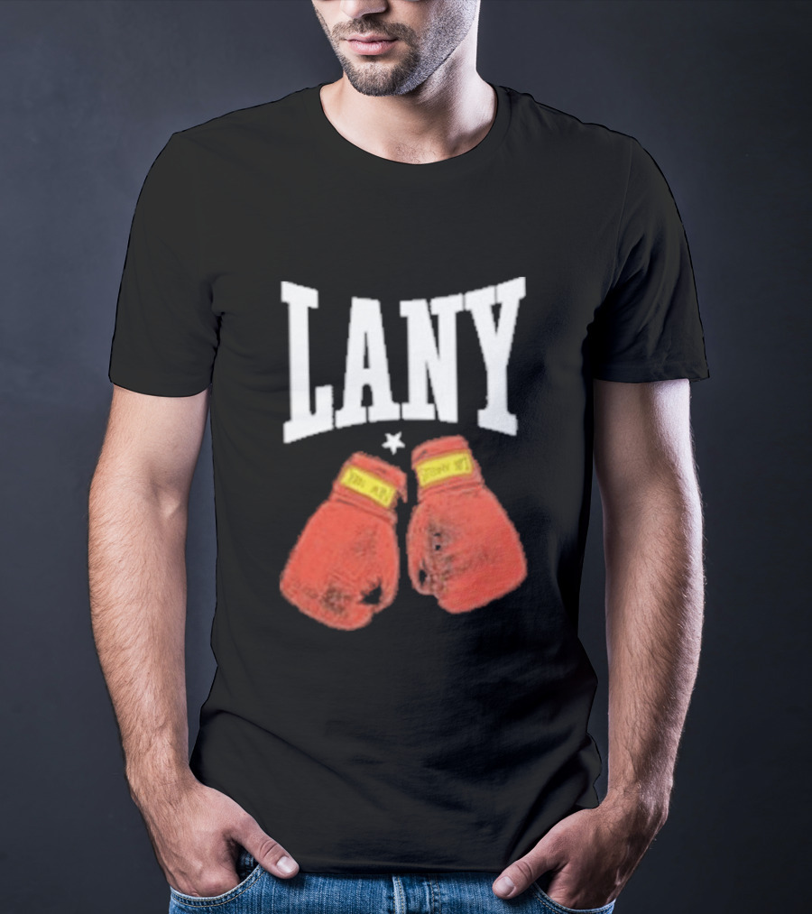 Lany Red Boxing Gloves Icon With Star T-Shirt