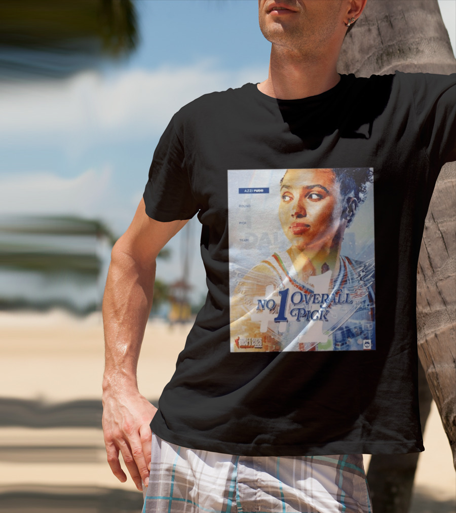 Azzi Fudd UConn Huskies No 1 Overall Pick 2026 WNBA Draft T-Shirt