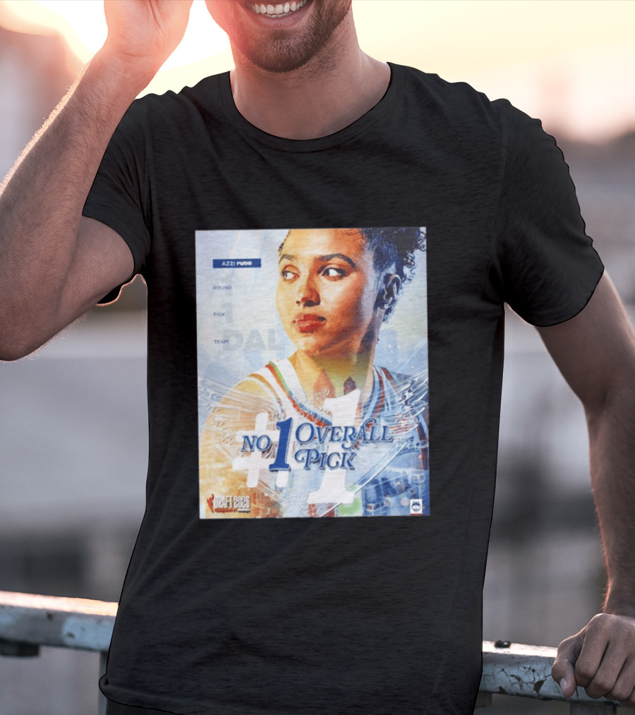 Azzi Fudd UConn Huskies No 1 Overall Pick 2026 WNBA Draft T-Shirt