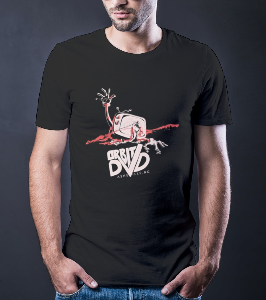 Orbit Evil Dead Video Cult Classic Horror Mash Up T-Shirt