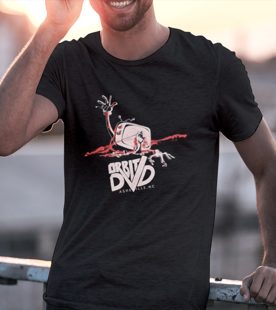 Orbit Evil Dead Video Cult Classic Horror Mash Up T-Shirt