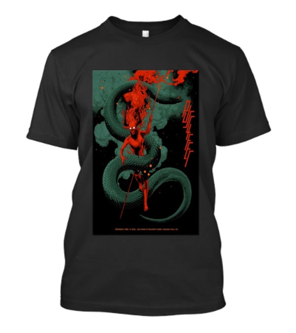 Puscifer Live At Fallsview Casino Niagara Falls ON April 15 2026 Mythical Serpent T-Shirt