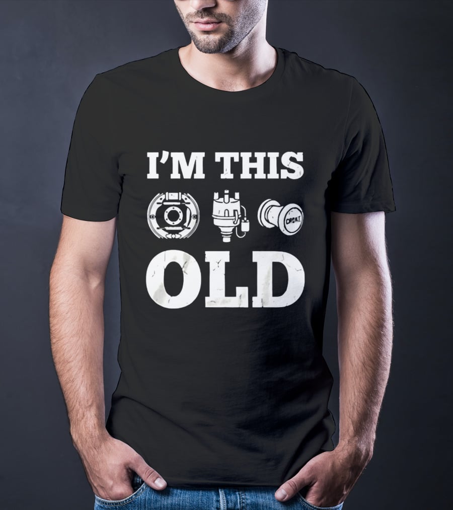 I'm This Old Cassette VHS Reel T-Shirt