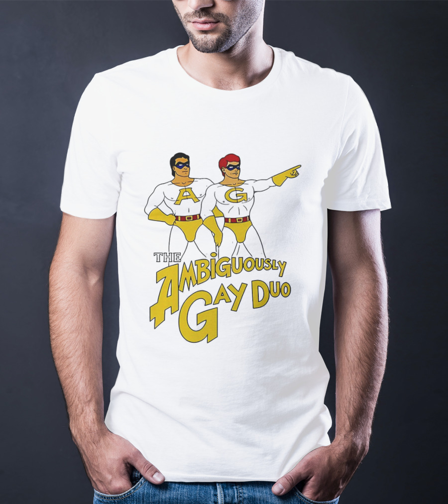AG The Ambiguously Gay Duo Characters Classic Comic T-Shirt