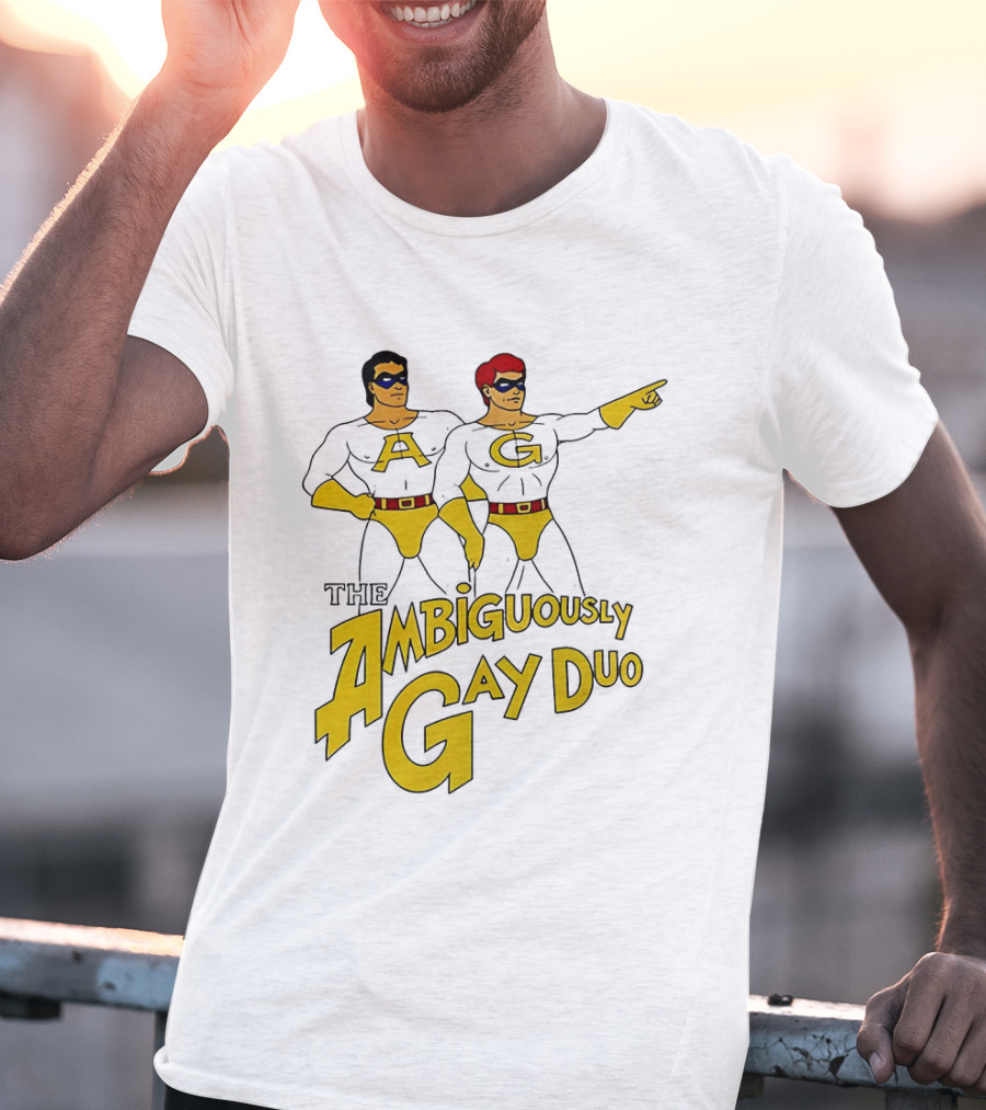 AG The Ambiguously Gay Duo Characters Classic Comic T-Shirt