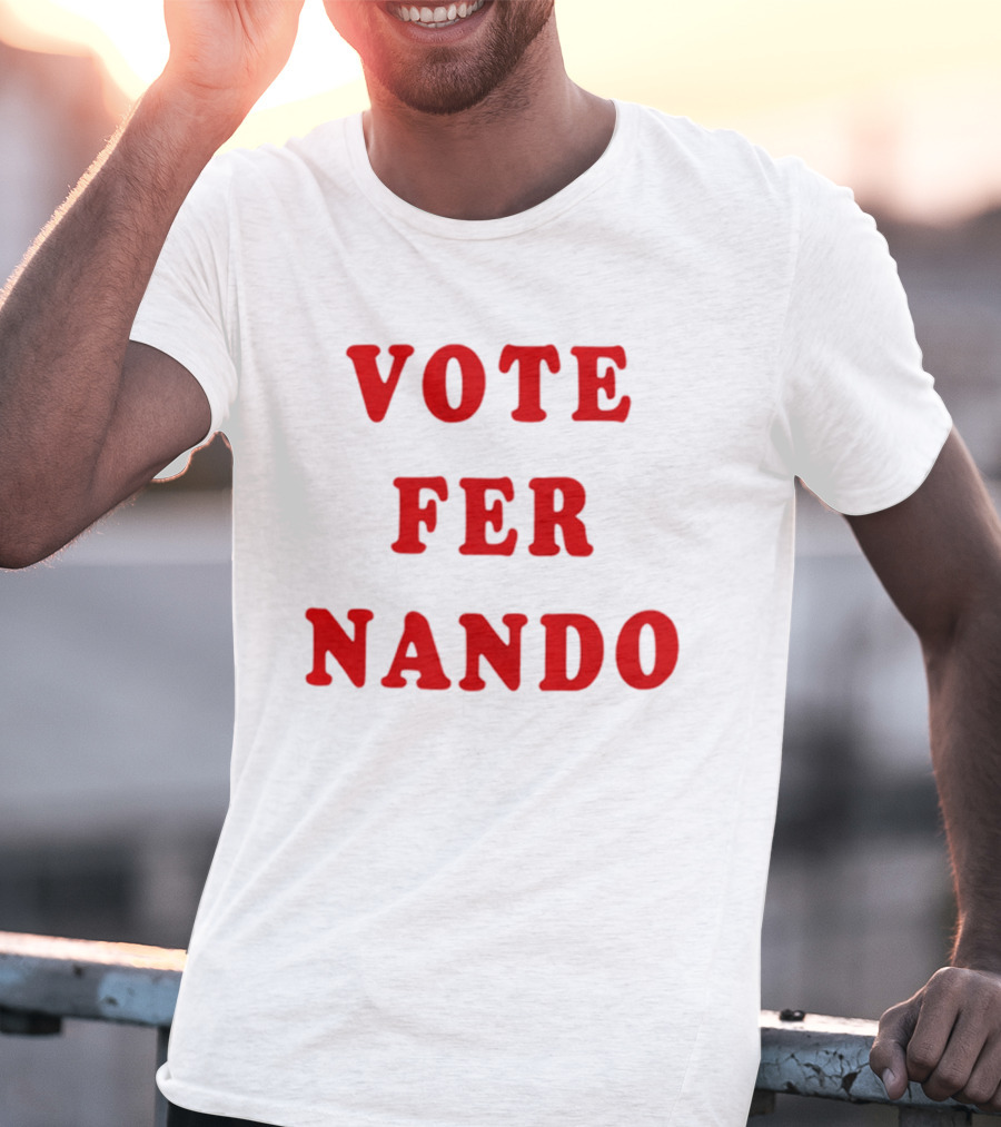 VOTE FER NANDO Padres Baseball T-Shirt