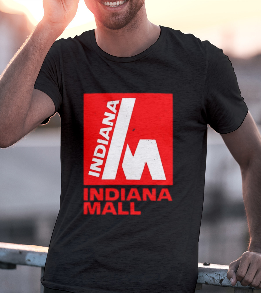 Indiana Mall Indiana PA Vintage Style Red T-Shirt