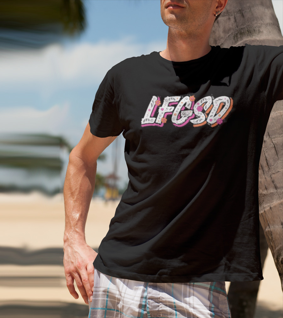 LFGSD Floral Inspired San Diego T-Shirt