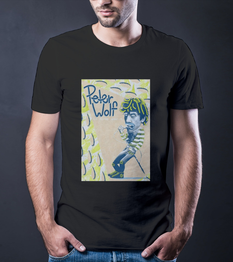 Peter Wolf Apr 17 Fillmore Detroit MI T-Shirt