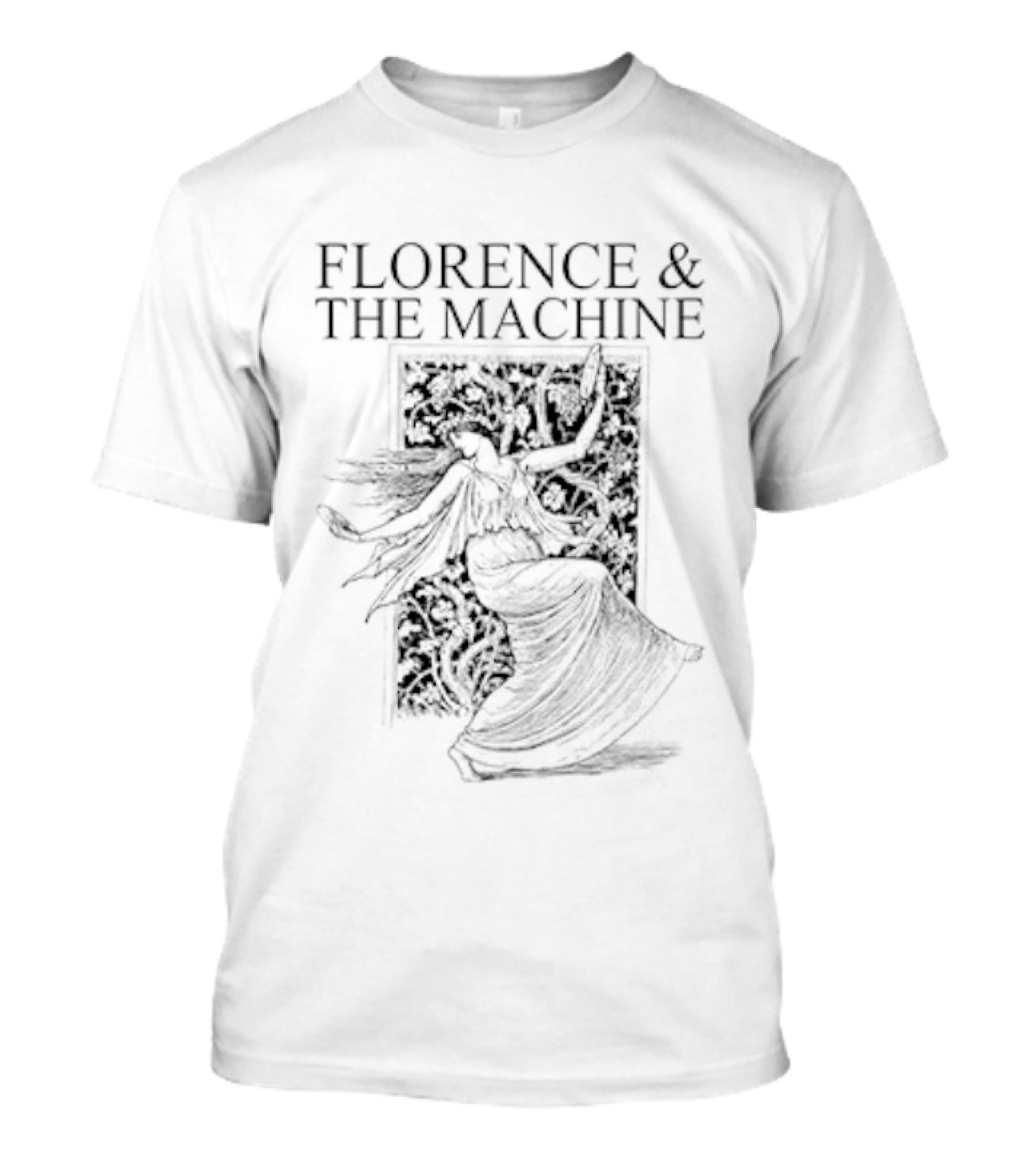 Florence And The Machine Flowing Artistic Figure T-Shirt