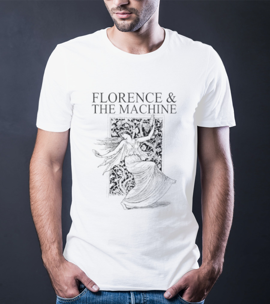 Florence And The Machine Flowing Artistic Figure T-Shirt