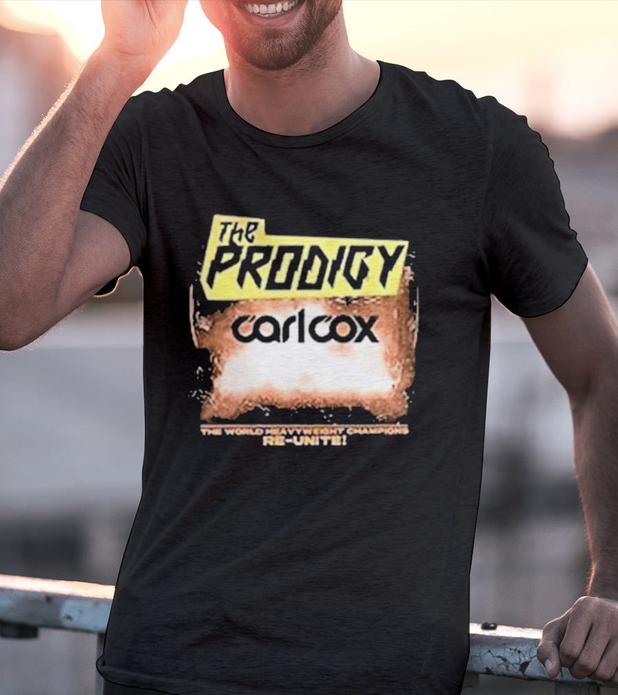 The Prodigy Carl Cox UK Ireland 2026 Tour Re United T-Shirt