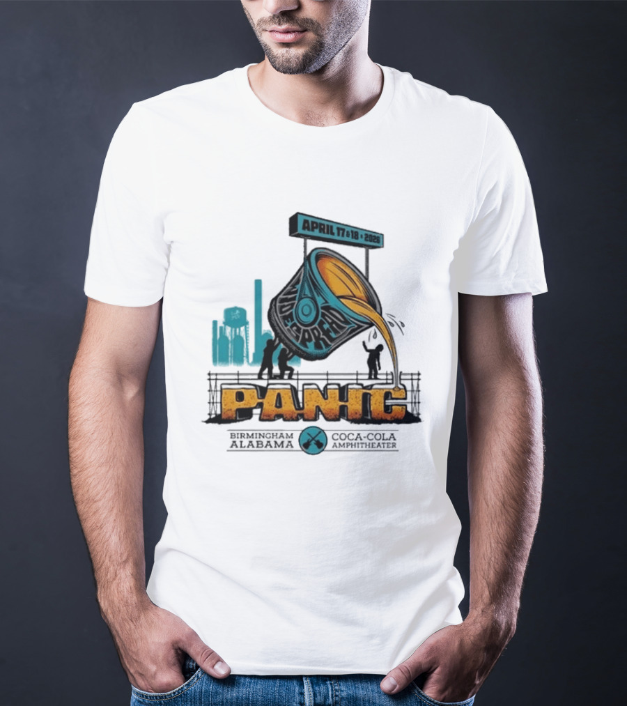 Widespread Panic Coca Cola Amphitheater April 17 18 2026 Event T-Shirt