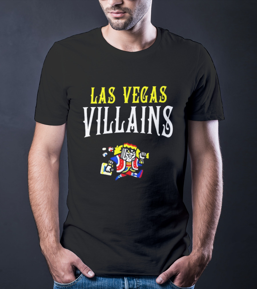 Las Vegas Villains 2026 Las Vegas Aviators Night T-Shirt