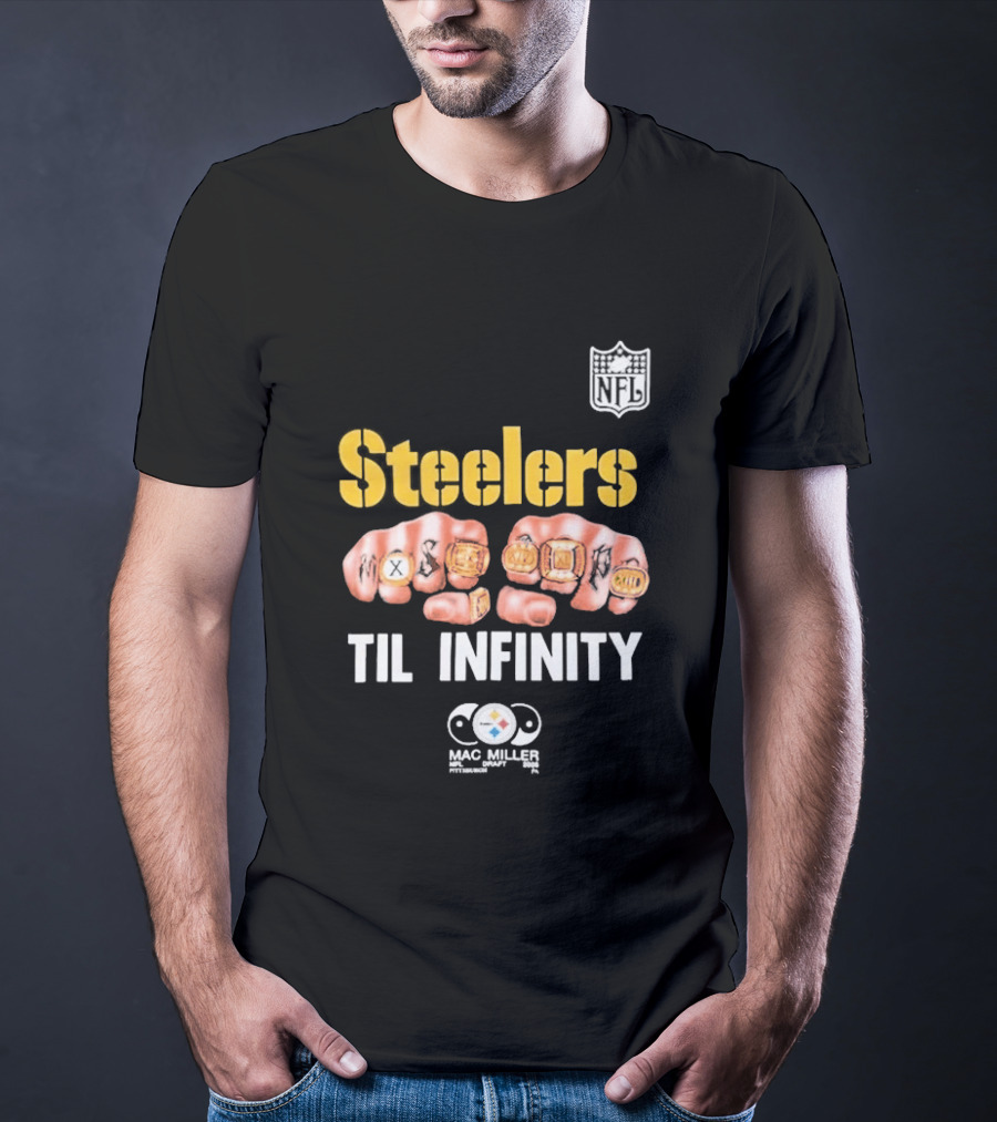 Steelers Til Infinity Mac Miller NFL T-Shirt