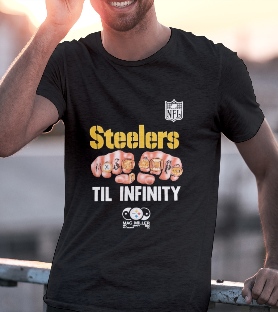 Steelers Til Infinity Mac Miller NFL T-Shirt