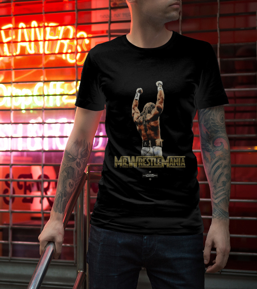 Mr. WrestleMania Shawn Michaels Vintage Wrestling T-Shirt