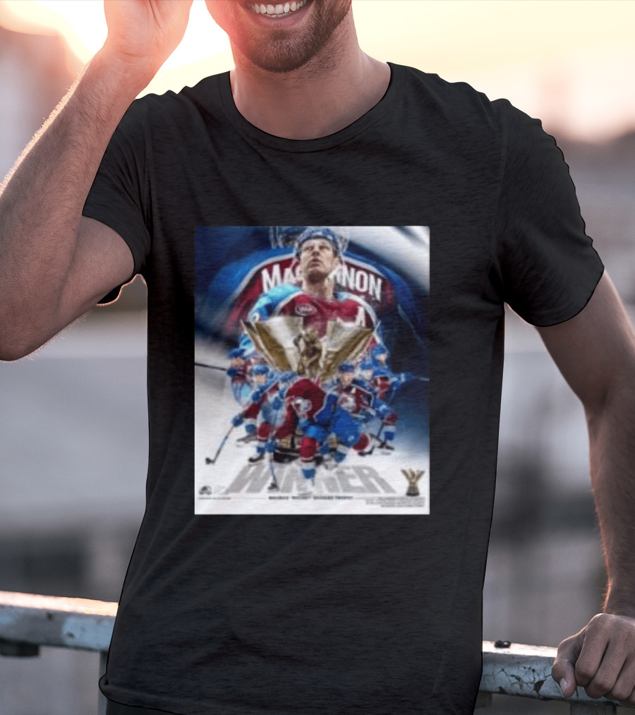 Nathan Mackinnon Winner 2026 Rocket Richard Trophy Colorado Hockey Team T-Shirt