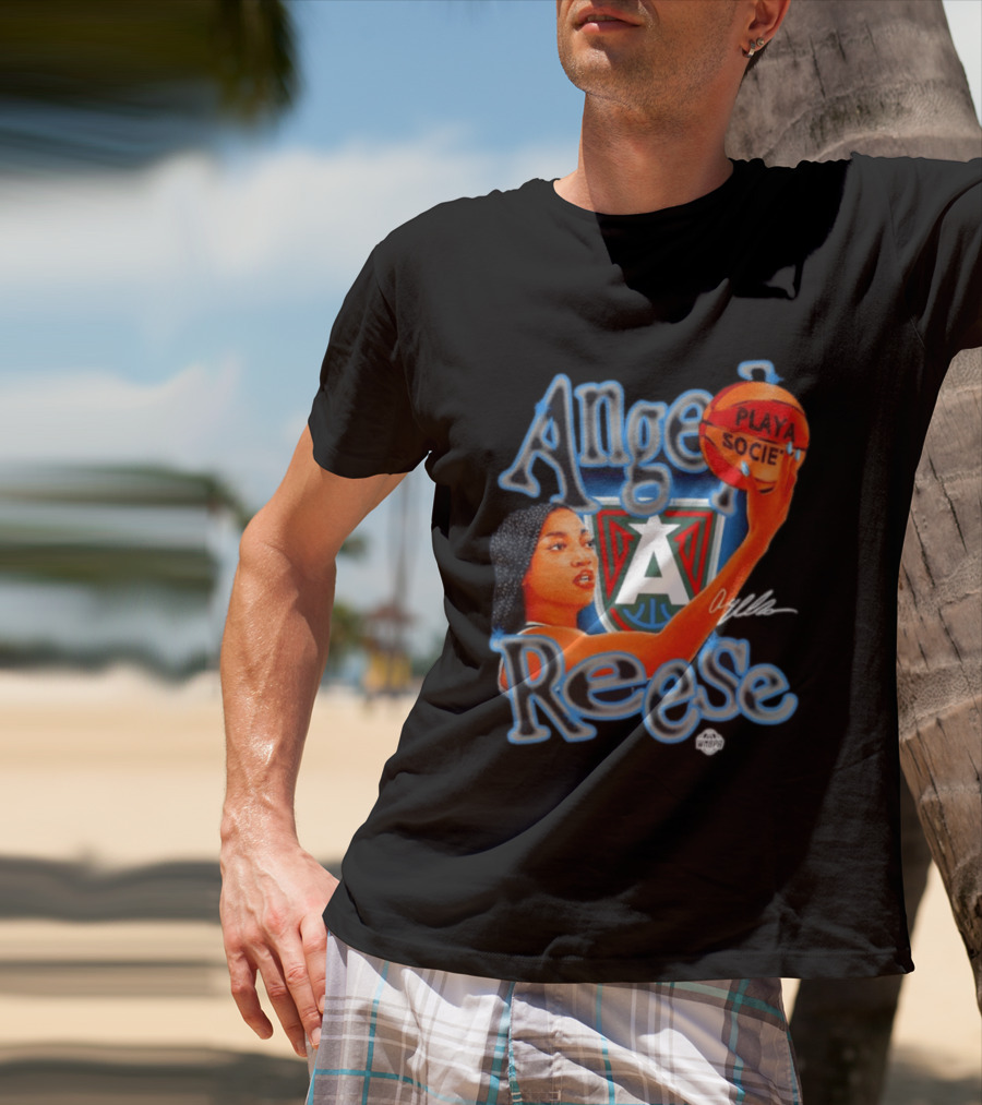 Angel Reese Atlanta Dream Playasocié WNBA T-Shirt