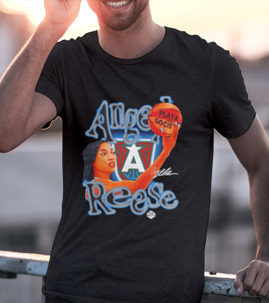 Angel Reese Atlanta Dream Playasocié WNBA T-Shirt