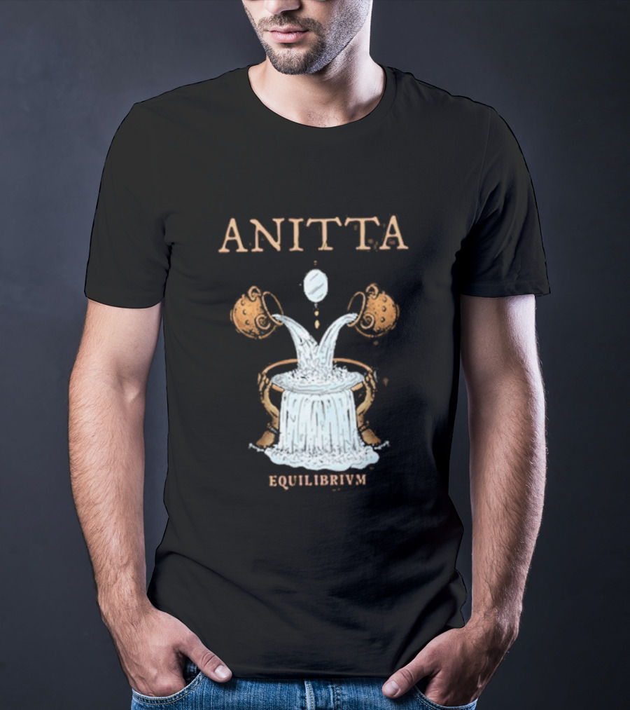 Anitta Equilibrivm Water Dual Amphora Pouring Balance T-Shirt