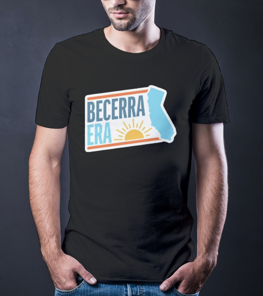 Becerra Era California Celebration Sunburst T-Shirt